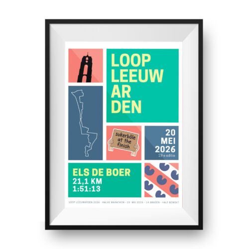 Loop Leeuwarden poster